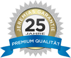 Herstellergarantie 25 Jahre