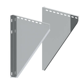 Schornstein - Wandhalterung für Wandkonsole verstellbar 250 - 360 mm