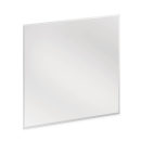 Plaque de protection contre les étincelles en verre carré 90 x 90 x 0,6 cm