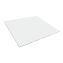 Plaque de protection contre les étincelles en verre carré 90 x 90 x 0,6 cm