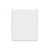 Plaque de protection contre les étincelles en verre rectangle 120 x 100 x 0,8 cm