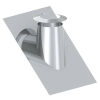 Ø 150 mm solin de toit 26° - 35° avec collerette pare pluie