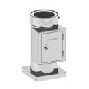 Ø 150 mm conduit de cheminee avec plaque de base