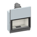 Insert de cheminée Schmid Lina 8751 h crystal...