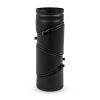 Ø 150 mm Coude multiple pivotant - Noir