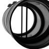 Ø 150 mm Coude multiple pivotant - Noir