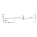 Ø 130 mm Schornstein - Sparrenhalter