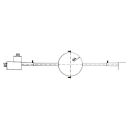 Ø 130 mm Schornstein - Sparrenhalter