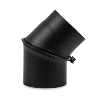 Ø 130 mm - Bogen drehbar 0-45° Schwarz