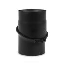 Ø 130 mm - Bogen drehbar 0-45° Schwarz
