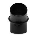 Ø 130 mm - Bogen drehbar 0-45° Schwarz