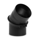 Ø 130 mm - Bogen drehbar 0-45° Schwarz