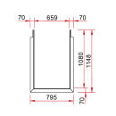 Cadre de support pour Schmid Ekko U 60(90)h