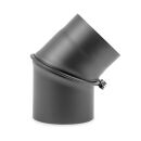 Ø 130 mm Coude 0 - 45 ° pivotant - Gris fonte