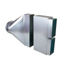 Doppel-Flachkanal-Adapter 2 x 200 x 90 mm auf Ø...