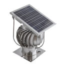 Solaire "hybride" pour toit de cheminée