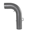 Ø 130 mm - Ofenrohrset gezogen Gussgrau