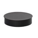 Ø 160 mm Embout mural - Noir