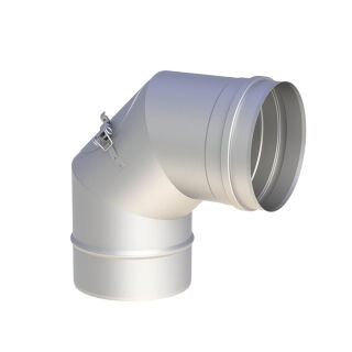 Jeremias EW-FU Angle 90° rigide avec volet dinspection