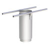 Pièce de raccordement intermédiaire Jeremias EW-FU 330 mm avec compensation de dilatation, y compris 2 x tiges de fixation