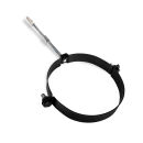 Ø 150 mm Collier de fixation pour tuyau - Noir