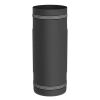 Tuyau de poêle à granulés Coude capsulaire Einzug 100 mm Edelstahl