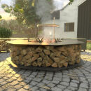Kanuk® Outdoor Grillrost für Feuerstelle Okto
