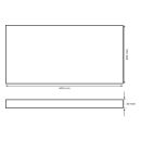 Schamottplatte 400 x 200 x 30 mm
