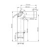 Ø 160 mm - Ofenrohrset kantig Gussgrau