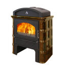 Kaminofen Coventry Arco - Keramik Braun