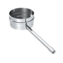 Conduit de cheminée paroi simple - Cône de...