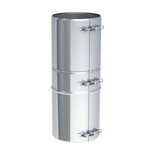 Jeremias DW-FU / SILVER Klemmband statisch, h = 400 mm