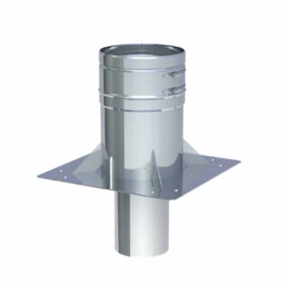 Jeremias DW-SILVER Grundplatte für Kaminerhöhung, max. 2 m