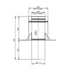 Jeremias DW-SILVER Grundplatte für Kaminerhöhung, max. 2 m