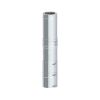 Jeremias DW-SILVER Conduit de cheminee element de longueur 2000 mm