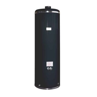 Badeofen Wittigsthal - Oberofen drucklos 100 l - Schwarz - ohne Mischbatterie