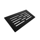 Grille en Acier Noir 7" x 12" ou 18 x 26 cm