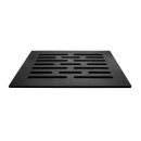 Grille en Acier Noir 9" x 15" ou 24 x 40 cm