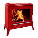 Poêle à bois Invicta Modena rouge
