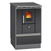 Cuisinière Lohberger Rega 50 - anthracite métallique - avec fenêtre