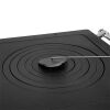Cuisinière Bruno Nadja anthracite - Raccordement du tuyau de fumée à gauche