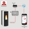 Remote Modul WiFi 3.0 für Pelletöfen Extraflame - Grau für App TOTAL CONTROL 3.0