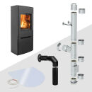 Kaminofen Wamsler Pylon 1G Komplettset mit...