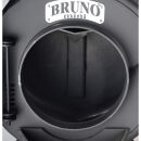 Poêle datelier Bruno Mini I avec socle Move & tôles de protection Quattro