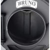 Poêle datelier Bruno Mini I avec socle Move & tôles de protection Quattro