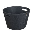 Panier en bois Aduro Proline Ø 45 cm gris feutre