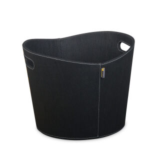 Panier en bois Aduro Proline Ø 39 cm Noir