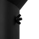 Ø 120 mm - Bogen 45° mit Tür Schwarz