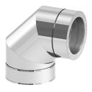 Ø 160 mm conduit de cheminee coude 90°