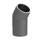 Ofenrohr doppelwandig Jeremias ISO-Line Winkel 30°...